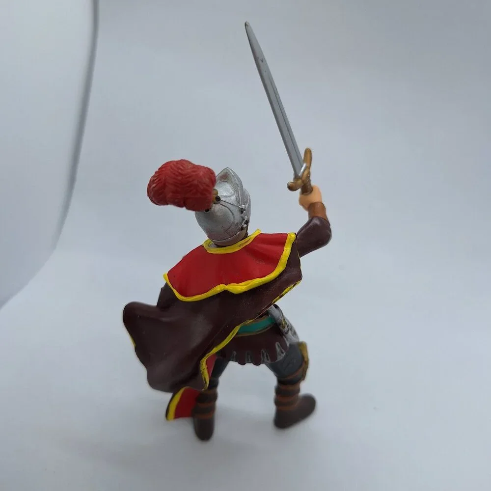 Vintage Papo 2002 Paladin Knight with Sword Action Figure 4